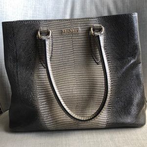 Max Mara 2 tone handbag